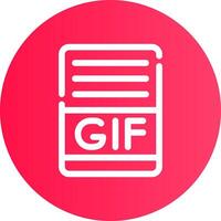 gifs creatief icoon ontwerp vector