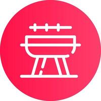 barbecue creatief icoon ontwerp vector