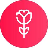 bloem tulp creatief icoon ontwerp vector