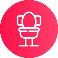 toilet creatief icoon ontwerp vector