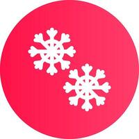 sneeuwvlok creatief icoon ontwerp vector