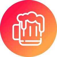 bier creatief icoon ontwerp vector