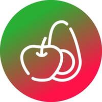 fruit creatief icoon ontwerp vector
