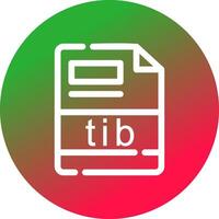 tib creatief icoon ontwerp vector