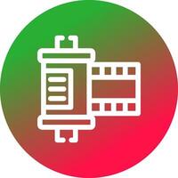 film rollen creatief icoon ontwerp vector