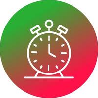 alarm klok creatief icoon ontwerp vector