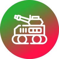 tank creatief icoon ontwerp vector