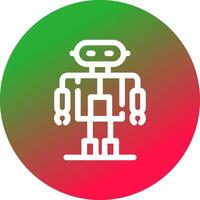 robot creatief icoon ontwerp vector