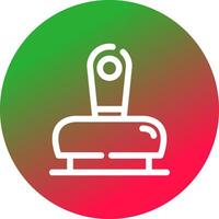 rubber postzegel creatief icoon ontwerp vector