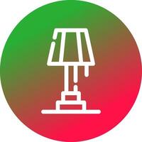 lamp creatief icoon ontwerp vector