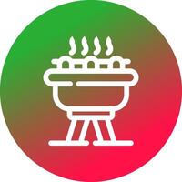 barbecue creatief icoon ontwerp vector