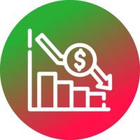 bar diagram creatief icoon ontwerp vector