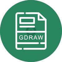 gdraw creatief icoon ontwerp vector