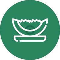 watermeloen creatief icoon ontwerp vector