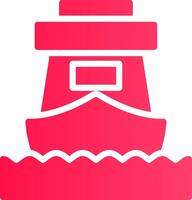 schip creatief icoon ontwerp vector