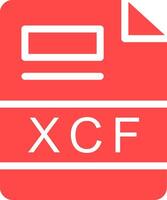 xcf creatief icoon ontwerp vector