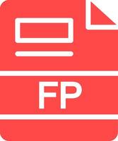fp creatief icoon ontwerp vector