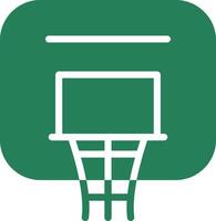 basketbal creatief icoon ontwerp vector