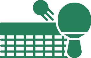 ping pong creatief icoon ontwerp vector