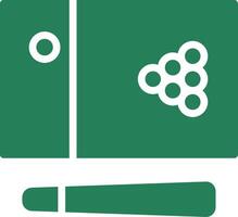 snooker creatief icoon ontwerp vector