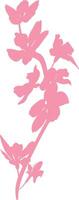 sakura Afdeling met bloemen decoratie. vector