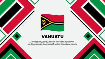 vanuatu vlag abstract achtergrond ontwerp sjabloon. vanuatu onafhankelijkheid dag banier behang vector illustratie. vanuatu vlag