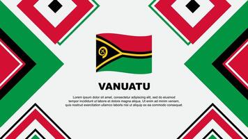 vanuatu vlag abstract achtergrond ontwerp sjabloon. vanuatu onafhankelijkheid dag banier behang vector illustratie. vanuatu onafhankelijkheid dag