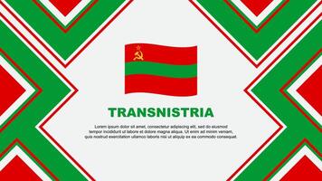 transnistria vlag abstract achtergrond ontwerp sjabloon. transnistria onafhankelijkheid dag banier behang vector illustratie. transnistria vector