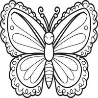 insecten kleur Pagina's voor kleur boek. insecten schets vector. vector