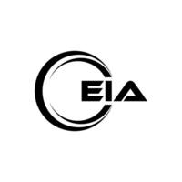 eia brief logo ontwerp, inspiratie voor een uniek identiteit. modern elegantie en creatief ontwerp. watermerk uw succes met de opvallend deze logo. vector