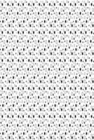 naadloos patroon met zwart en wit sterren Aan wit achtergrond. Memphis patroon illustratie. weinig sterren naadloos vector patroon achtergrond illustratie.