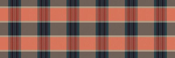 tapijt naadloos plaid vector, knal structuur achtergrond controleren. nieuw kleding stof Schotse ruit patroon textiel in pastel en zwart kleuren. vector