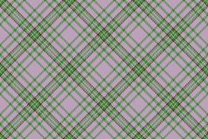 plaid textiel structuur van naadloos patroon Schotse ruit met een vector achtergrond kleding stof controleren.
