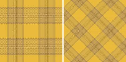 achtergrond kleding stof plaid van structuur controleren textiel met een patroon Schotse ruit naadloos vector. vector