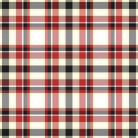 tartan geruit patroon met textuur en warme kleur. vector