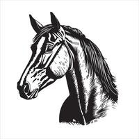 paard silhouet dier logo zwart paarden grafisch vector illustratie