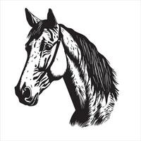 paard silhouet dier logo zwart paarden grafisch vector illustratie