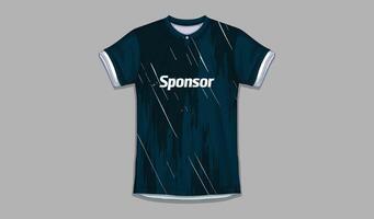 modern t overhemd Jersey ontwerp geschikt voor sport, racen, voetbal, gaming en e sport- vector