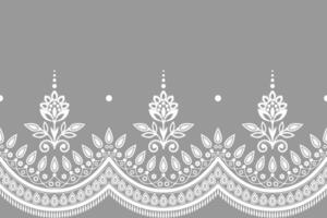 kant naadloos achtergrond meetkundig etnisch oosters ikat naadloos patroon traditioneel ontwerp voor achtergrond,tapijt,behang,kleding,inwikkeling,batik,stof illustratie borduurwerk stijl. vector