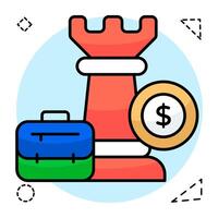 modieus ontwerp icoon van financieel beheer vector
