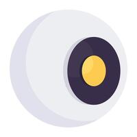 een premie downloaden icoon van oogbol vector