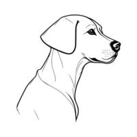 schattig hond vector zwart en wit tekenfilm karakter ontwerp verzameling. wit achtergrond. huisdieren, dieren.