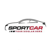 sport- auto logo ontwerp vector