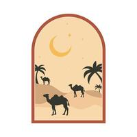 moskee silhouet vector digitaal ambacht geïsoleerd en papier kunst stijl. geschikt voor Ramadan of eid groet, achtergrond venster en Islamitisch viering.