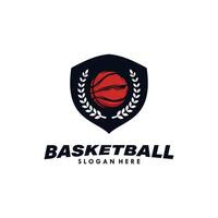 basketbal sport logo ontwerp sjabloon vector