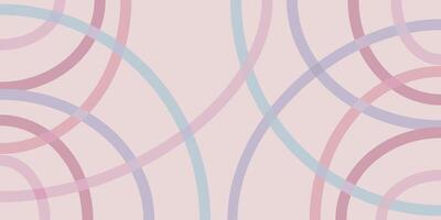roze en blauw abstract achtergrond met cirkels vector
