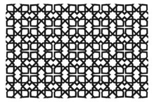Islamitisch meetkundig patroon. abstract mandala. etnisch decoratief element. Islam, Arabisch, Indisch, en poef motieven vector