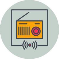 radio vector pictogram