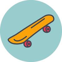 skateboard vector pictogram