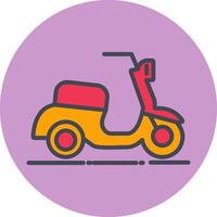 scooter vector pictogram